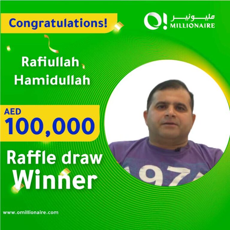 O! Millionaire Raffle Draw