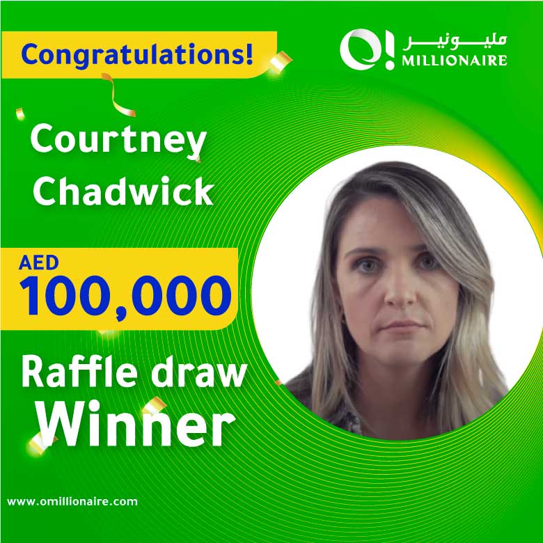 The First Ever O! Millionaire Raffle Draw Winner