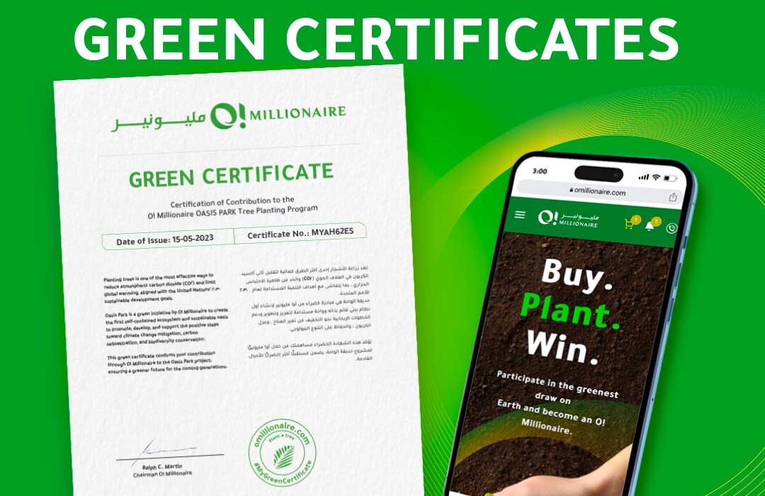 O! Millionaire Green Certificates