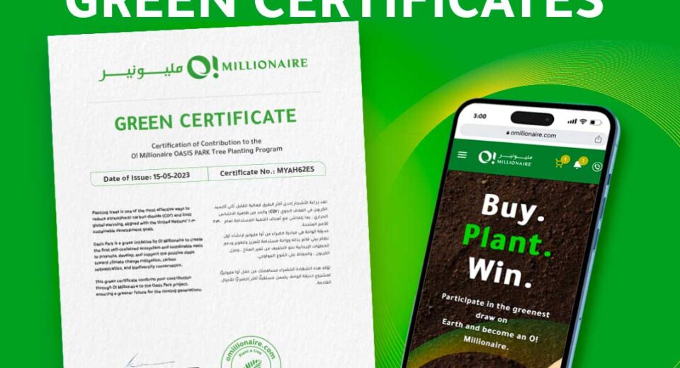 O! Millionaire Green Certificates