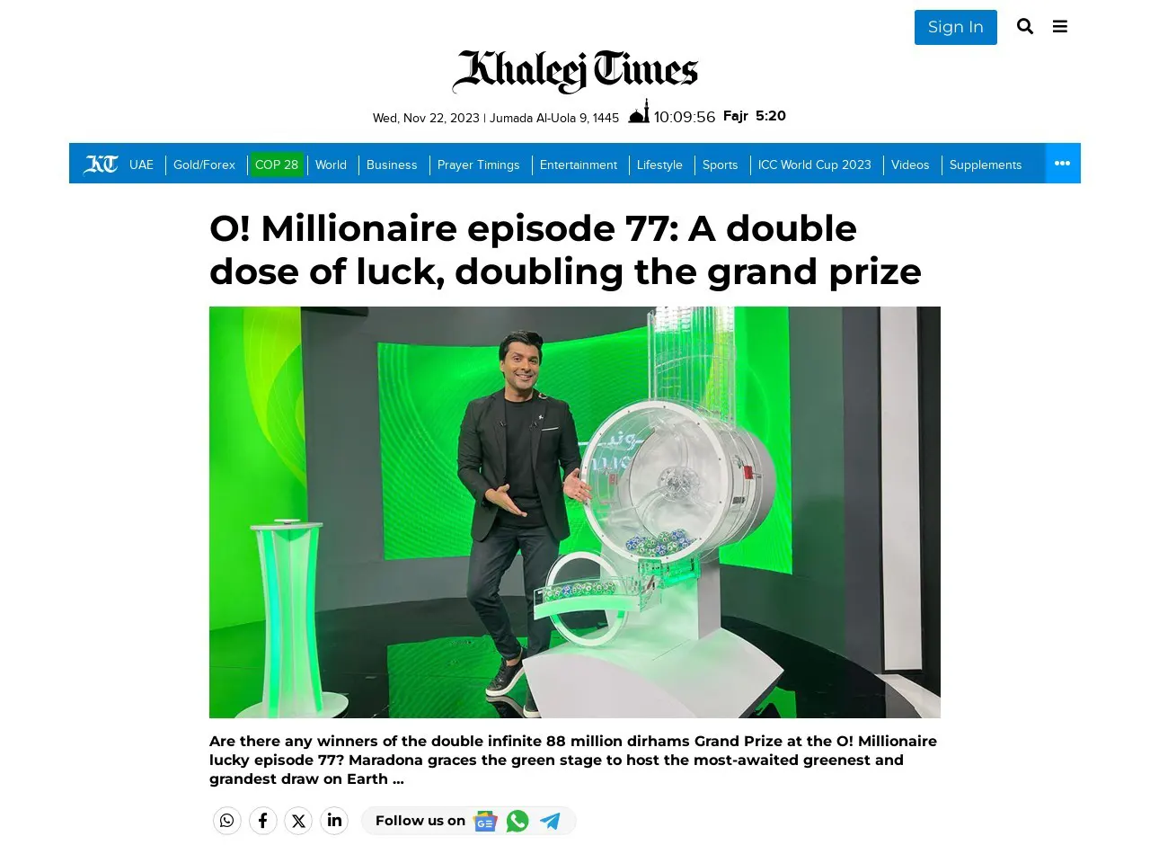 o-millionaire-episode-77